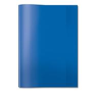 HERMA 7493 Fundas A4 transparentes para cuadernos, 25 unidades, de polipropileno resistente y fácil de limpiar, juego de fundas transparentes para cuadernos escolares, de colores