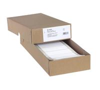 Herma 8161 - Etiquetas para ordenador en papel, continuo, 88.9 x 35.7 mm, 1 banda, papel mate, 2000 unidades, color blanco