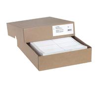 Herma 8226 - Etiquetas para ordenador en papel, continuo, 88,9 x 48,4 mm, 2 bandas, papel mate, 6000 unidades, color blanco