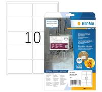 Herma 8330 - Pack de 25 etiquetas, 99.1 x 57 mm, color blanco