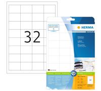 Herma 8643_ A4, 48,3 x 33,8 mm - Pack de 320 etiquetas, A4, 48.3 x 33.8 mm, colo