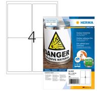 Herma 9539 etiqueta autoadhesiva rectángulo blanco 160 pieza(s)