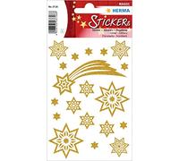 'Herma adhesivos navideños Magic "Estrellas & SCHWEIF, Glittery