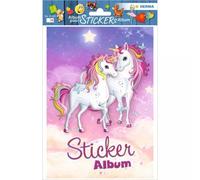 Herma: Álbum de pegatinas de amigos unicornios