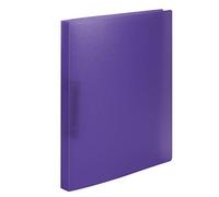 HERMA Archivador de anillas A4 morado y morado translúcido, juego de 3 unidades, estrecho, 2 anillas, 25 mm de ancho, archivador de anillas de plástico con soporte de sujeción para niños, niños y