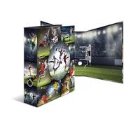 HERMA Archivador de anillas con palanca Deportivo con motivo Fútbol, A4, 70 mm, con estampado interior, 1 carpeta con motivos
