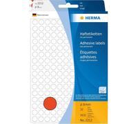 Herma Coloured Adhesive Dot Labels (Red)