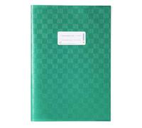 HERMA Cuaderno Plástico DIN A4 cubierto con estructura de rafia, 1 pieza, color verde oscuro 4 gedeckt mit Baststruktur, 1 Stück