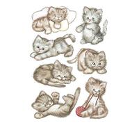 Herma: Paquete de pegatinas de gatitos juguetones
