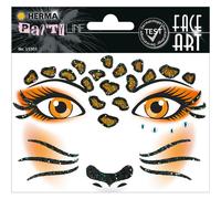 Herma: Etiqueta facial de leopardo