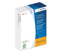 HERMA Etiquetas autoadhesivas redondas para máquinas de impresión, 5000 unidades, Ø 32 mm, tamaño de la hoja 168 x 120 mm, DP1, con agarre y borde de alimentación, mate, pegatinas de papel en blanco,