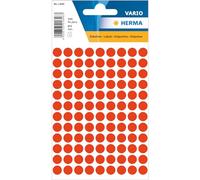 Herma Etiquetas circulares multiusos, papel de 8 mm de diámetro (paquete de 540) 8 mm de papel rund, 540 unidades, podredumbre/mate