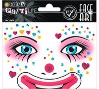 Herma Face Art Sticker Clown Annie