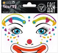 Herma Face Art Sticker Clown Lotta
