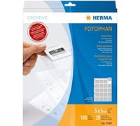 Herma - Fundas para diapositivas de 5 x 5 cm (245 x 300 mm)