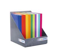 HERMA Juego de 120 fundas de cartón A4 con campo de rotulación de papel estable y extra fuerte, protector para cuadernos escolares, de colores