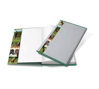 HERMA libro sobre/ - Fundas para libros con diseño de caballo, plástico transparente, 1 pieza 270 x 540 mm