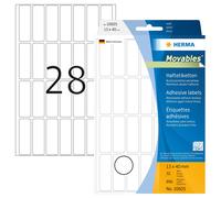 Herma Movables 10605 Multi-Purpose Labels 13 x 40 mm Removable Labels Matte Pape