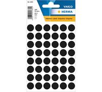 HERMA Multi-purpose labels ø 12mm black 240 pcs - Etiqueta autoadhesiva (ø 12, 240 pieza(s))