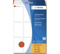 Herma Multipurpose Labels (Red)
