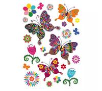 Herma: Paquete de pegatinas de mariposas