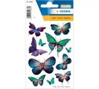 Herma: Pegatina brillante con diseño de mariposa mágica