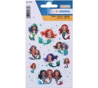 Herma: Pegatina brillante con diseño de sirena mágica