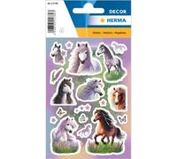 Herma: Pegatina decorativa con diseño de caballo