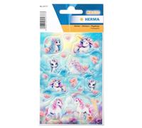 HERMA Pegatinas 3D de unicornio, pegatinas 3D de animales para niños y bebés, pegatinas infantiles con diseño de unicornio para álbum de pegatinas, álbum de recortes, álbum de fotos, regalo,