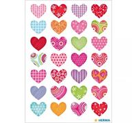 Herma: Pegatinas de corazones coloridos