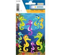 Herma Pegatinas MAGIC Caballito de mar Neon