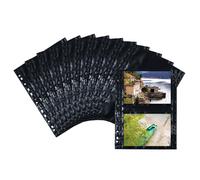 HERMA Photo Pockets for Ring Binder Albums, Acid Free, 18 x 13 cm Landscape Form