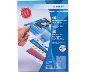 Herma Postal cubre 4x 10x15 10 piezas
