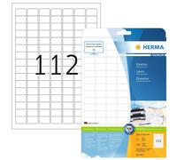 Herma Premium - Etiquetas Multiuso (25.4 x 16.9 mm, 2800 Unidades), Blanco A4, 2