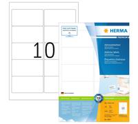 Herma Premiun. etiquetas de dirección. ideal para sobres B4/C4/C5. 96x50,8 mm. 1