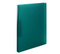 HERMA Ring Binder Translucent in Dark Green, A4, 25 mm Spine, Slim 2-Ring Binder