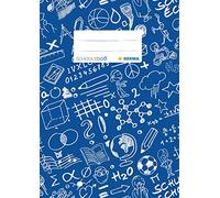 'Herma"schooly Ghundoo Cuaderno Plástico DIN A5, estampado, 1 pieza, color azul