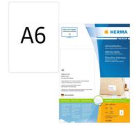 HERMA Self Adhesive Parcel Shipping Labels, 1 Label Per A4 Sheet, 800 Labels For