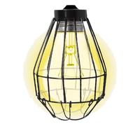 Hermal Lamp - Pantalla de lámpara con protección armada para reptiles - Protección de calefacción de alambre de hierro, protección contra insectos SC, rejilla de protección contra el óxido, protección