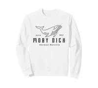Herman Melville Cute Whale | Boat Tour | Moby Dick Sudadera