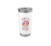 Hermana De Cumpleaños Niña Kawaii Dumpling Feliz Cumpleaños Vaso térmico de acero inoxidable de doble pared
