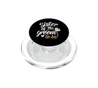 Hermana del Futuro Novio - Gran día de la Boda PopSockets PopGrip para MagSafe
