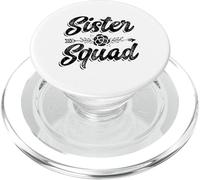 Hermana Escuadrón Familia Hermanos Hermana Amor Anuncio Hermana Hermana PopSockets PopGrip para MagSafe