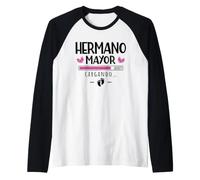 Hermana Mayor En 2027 Anuncio De Segundo Embarazo Sorpresa Camiseta Manga Raglan
