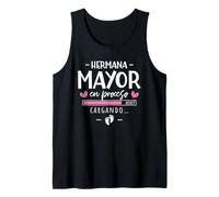 Hermana Mayor En Proceso 2027 Anuncio De Segundo Embarazo Camiseta sin Mangas