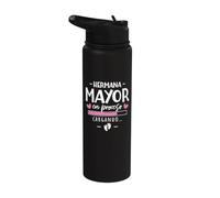 Hermana Mayor En Proceso 2027 Anuncio De Segundo Embarazo Stainless Steel Insulated Water Bottle