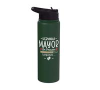 Hermana Mayor En Proceso 2027 Anuncio Embarazo Hermana Mayor Stainless Steel Insulated Water Bottle