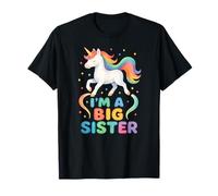 Hermana Mayor, Unicornio, Soy una Hermana Mayor, para niñas Camiseta