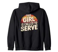 Hermana Misionera LDS This Girl Is Called To Serve Sudadera con Capucha