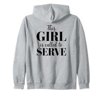 Hermana Misionera LDS This Girl Is Called To Serve Sudadera con Capucha